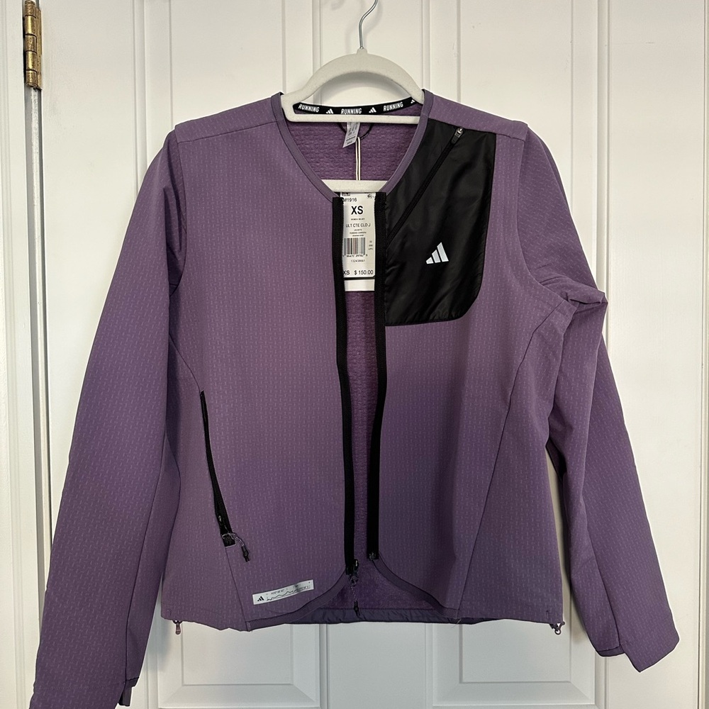Adidas Women's Purple Running Jacket XS